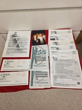 X-Files Fan Club Memorabilia