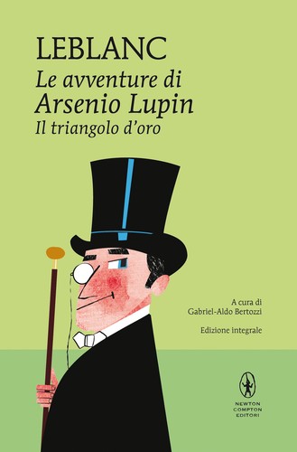 Triangolo oro le - il, d'oro.