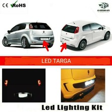 COPPIA LUCI TARGA LED PER FIAT