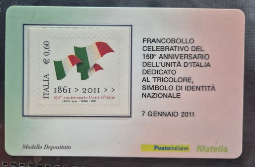 Italia 2011 tessera filatelica - 2011,