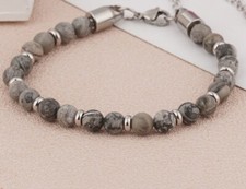 Bracciale a filo in acciaio