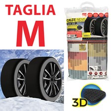 CALZE DA NEVE OMOLOGATE AUTO TAGLIA M EASY GO PNEUMATICI 205/55R16 205/55/16