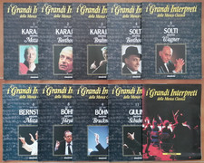 10 fascicoli I grandi Interpreti della Musica Classica. Rari. Vari numeri.