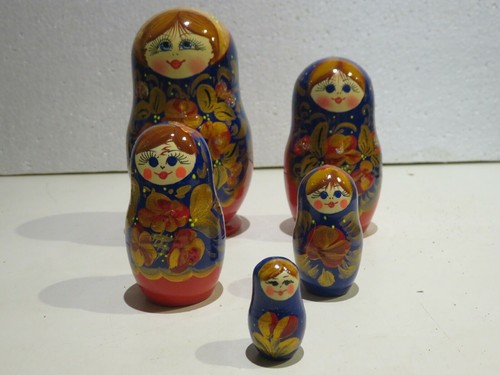Vecchia matrioska russa - russa, in