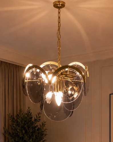 Lampadario vintage attrib - vintage,