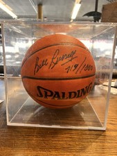 Pallacanestro autografato Bill Russell - JSA CERT E CUSTODIA IN PLASTICA!  #/1000