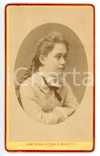 1880 milano ritratto - 1880, di