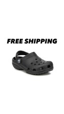 black classic crocs