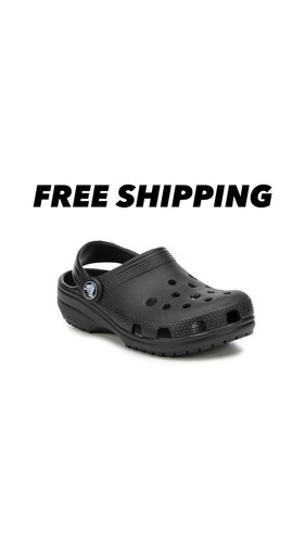 Black classic crocs - black,