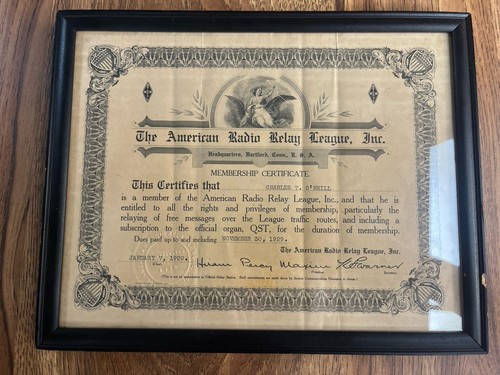 1929 american radio - american, relay