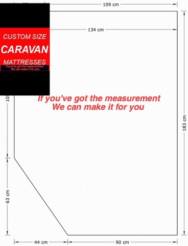 Materasso forma caravan - a,