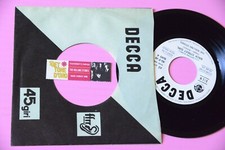 ROLLING STONES YESTERDAY'S PAPERS ITALY 1967 MINT 7" 45 STICKER JUKE BOX STRIP