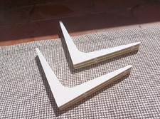  IKEA EKBY Copiia Staffe Bianche 801.420.67 7cm×7cm × 1cm