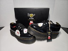 NEW Authentic Dr Martens Hello Kitty 1461 Quad Collab - Size 7 US /5 UK Women