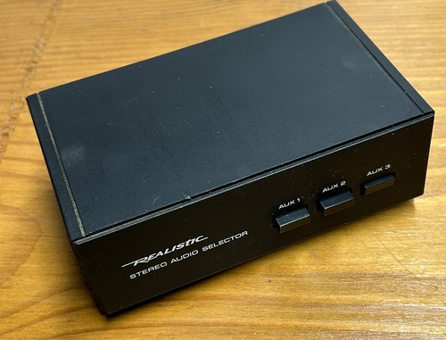 Radio shack selettore audio - radio,