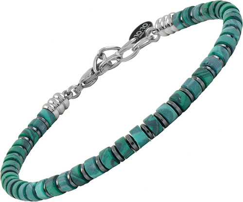 Bracciale uomo pietre - uomo,