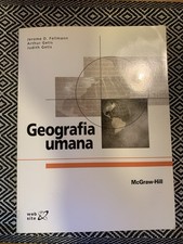 Fellman, Getis, GEOGRAFIA UMANA ISBN 9788838663680 come nuovo McGraw-Hill