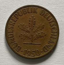 Pfennig 1950 d - ★, ★
