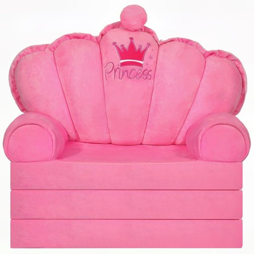 Poltrona rosa per bambini