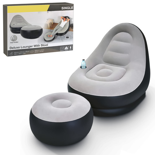 Sedia sdraio gonfiabile - gonfiabile, deluxe
