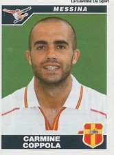 281 COPPOLA FC.MESSINA FIGURINE STICKER PANINI CALCIATORI 2005
