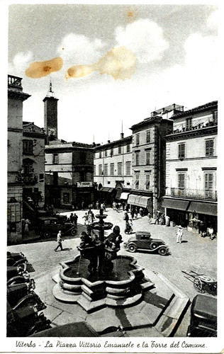 Viterbo cartolina vintage - viterbo, :