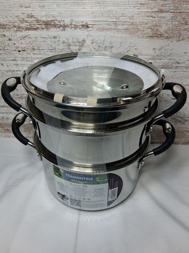 Vaporiera tramontina acciaio - vaporiera,