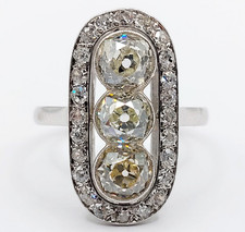 Anello marchesa art deco