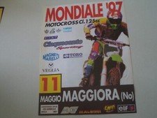 advertising Pubblicità 1997 MONDIALE MOTOCROSS 125 A MAGGIORA NOVARA