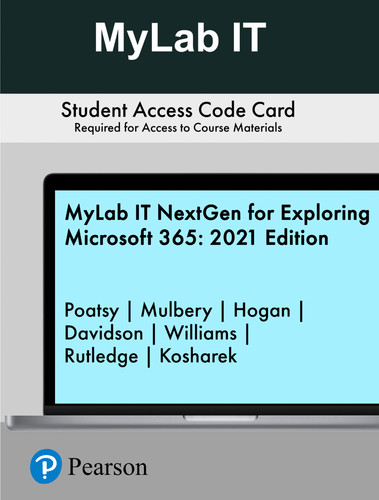 Mylab nextgen with etext - it,