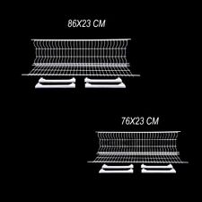 coppia scolapiatti bianchi