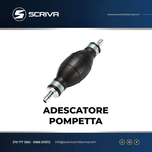 Adescatore pompetta gasolio - adescatore,