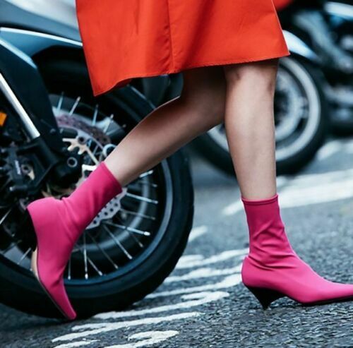 Zara rosa fucsia - fucsia, stivali