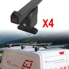 4 barre portatutto portapacchi acciaio G3 Fiat Ducato dal 2006