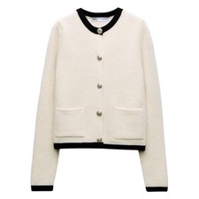 Zara CARDIGAN MAGLIA BOTTONI