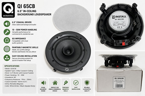 Install qi65cb altoparlante - install,