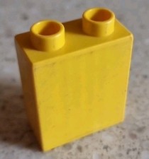 Lego duplo mattone - lego, giallo