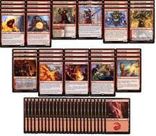 Mazzo Red Burn - Aggressivo -