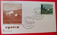 Busta primo giorno FDC Capitolium 438 GIUSEPPE UGONIA Sera di festa 1981