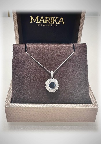 Collana marika oro bianco - oro,