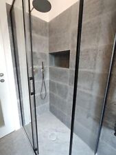 PIATTO DOCCIA FILO PAVIMENTO IN MARMO BIANCO CARRARA QUALSIASI MISURA