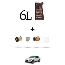 HOFFCAR Kit tagliando 4 FILTRI