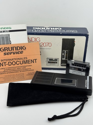 Grundig stenorette 2070 steno - grundig,