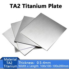 TA2 Piastra Titanio Spessore