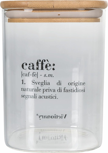 Barattolo caffè in vetro - barattolo,
