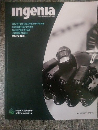 Ingenia engineering magazine - engineering,