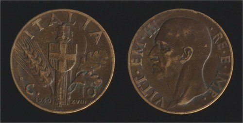 Centesimi 1940 impero - 10,