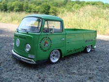 1:18 VW T2 pianale con cerchi in vero alluminio ATS Classic da 15 pollici tuning più bassi