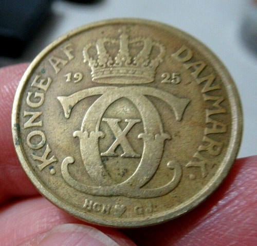 Moneta danese 1925 corona - moneta,