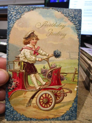 F25 vecchia cartolina buon - cartolina,